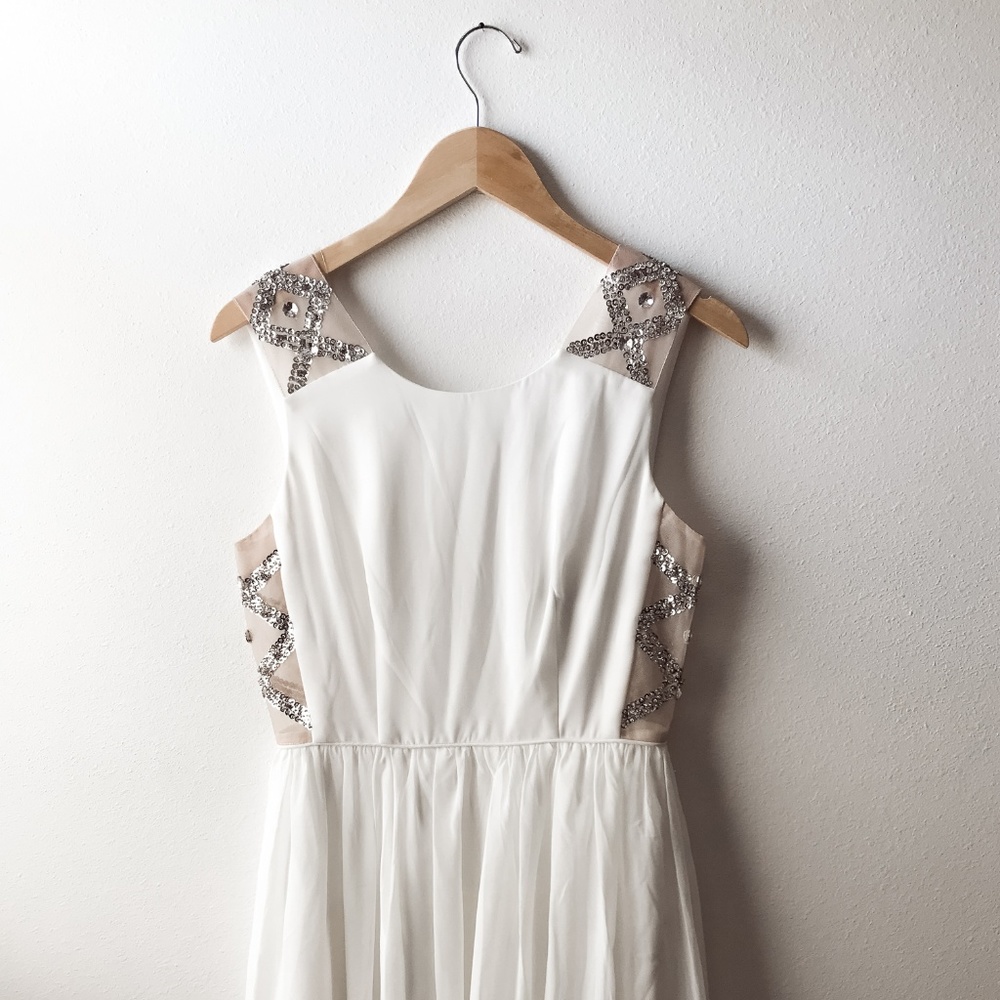 White Formal Dress